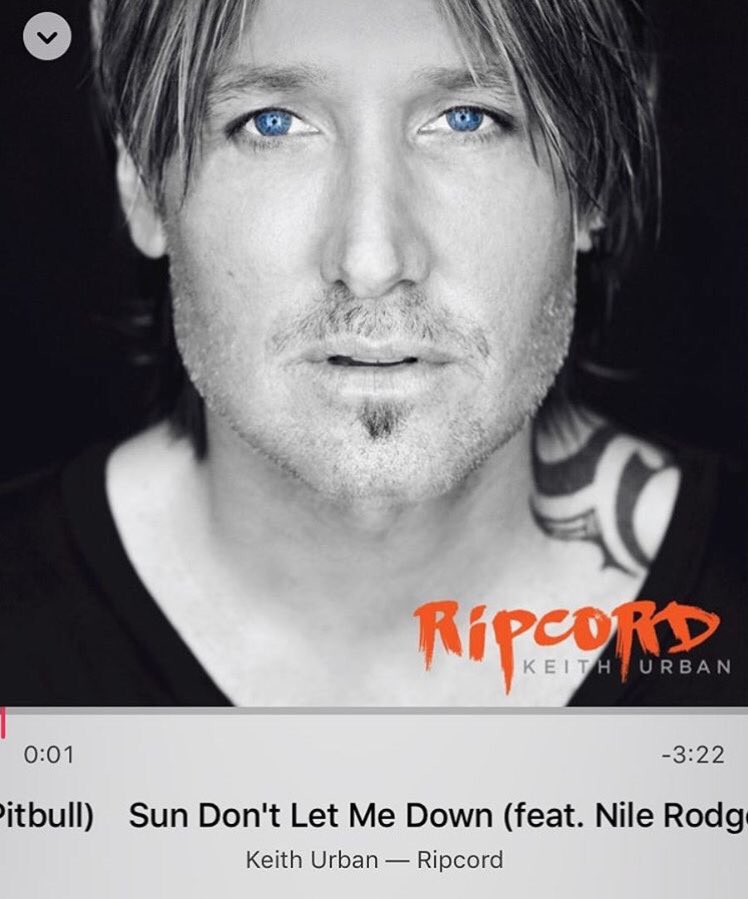 Can't stop listening! @KeithUrban + @nilerodgers + Mr Worldwide @pitbull = Best Friday-dance-all-night song ???????????? https://t.co/uFg445znHV