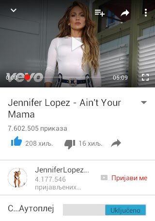 RT @JovanaNikolic14: I can't stop listening Ain't your mama! The best song of 2016. ???????????????????? I'm obsessed ❤ #Aintyourmama #JLO @JLo https://t.…