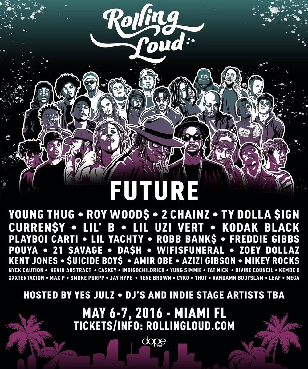 RT @yxxngsimba: All you need to know about @RealDopeEnt and their festival @RollingLoud hosted by @YesJulz in my latest interview! https://…