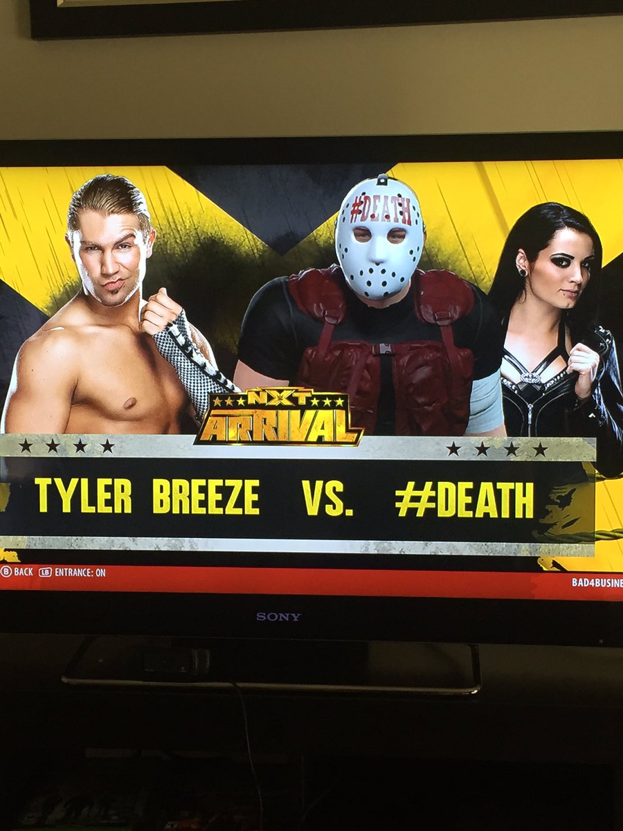 Tortuga is dead. This is the man that will take down @RealFPJr Claus. And he's got @RealPaigeWWE by his side. https://t.co/DIRrlnxjnm