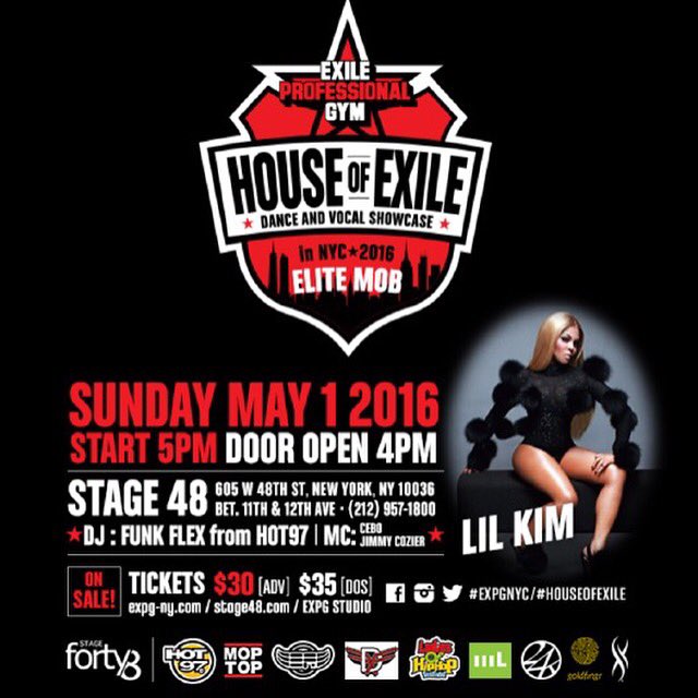 Come party with me at #Stage48 This Sun May 1st with the House of Exile and EXPG Dancers!! It's gonna be Litt!!!!! https://t.co/QL6hLyu3JP