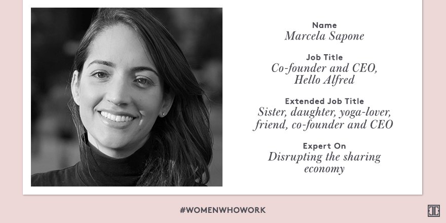 #WomenWhoWork: @helloalfred Co-Founder @mssapone shares entrepreneurial advice: https://t.co/0jjtEyN2kc https://t.co/hff6AMusWn