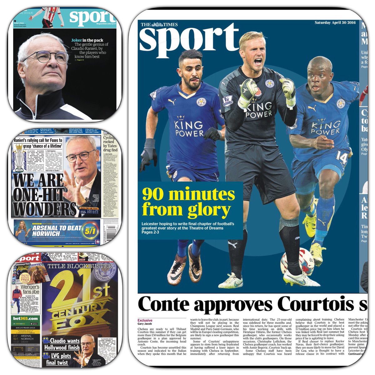 leicester city win league today united man premier manchester lcfc title vs MissypatStamp