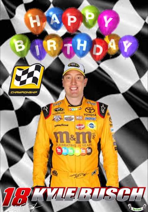 Kyle Busch’s Birthday Celebration | HappyBday.to