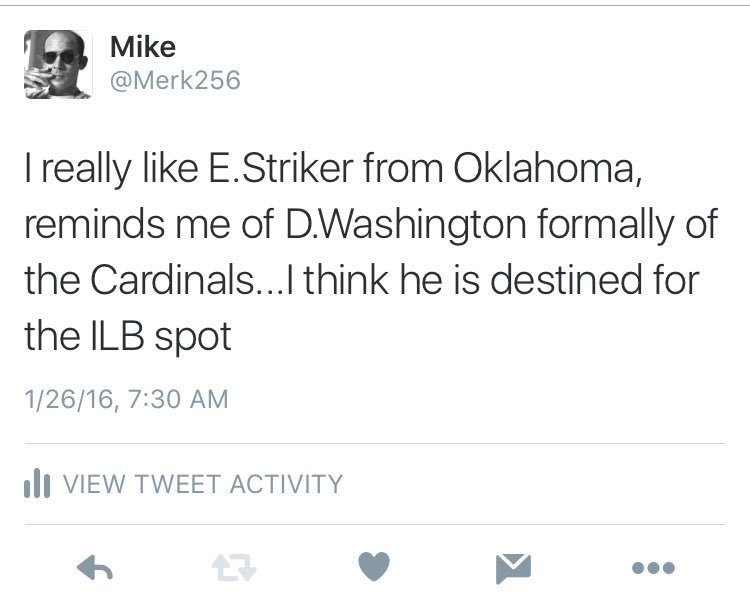 eric striker drafted undrafted bills go him buffalobills draft speech oklahoma great NFLWarRoom