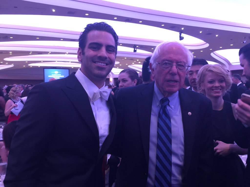 RT @Libertea2012: RT: Bernie and I at #WHCD!! He hugged me after I encouraged him to consider Deaf Education! Thank you… #BernieStrong http…
