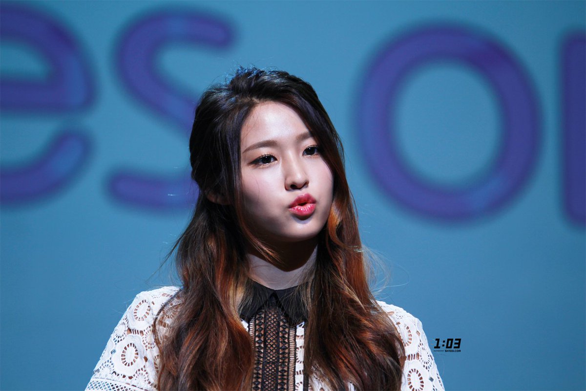 aoa 설현 혜정 찬미 민아 지민 서든콘 GOODLUCK 유나 초아 주간아이돌 에이오에이 trollseolhyun95