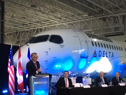 .@Delta orders state-of-art, fuel-efficient @Bombardier 
