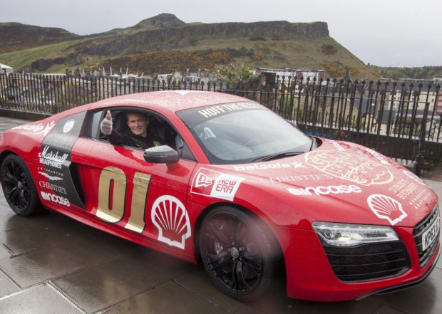 RT @TheScotsman: .@DavidHasselhoff took to the streets of #Edinburgh as part of the Gumball3000 rally https://t.co/QLU6jQko5I https://t.co/…