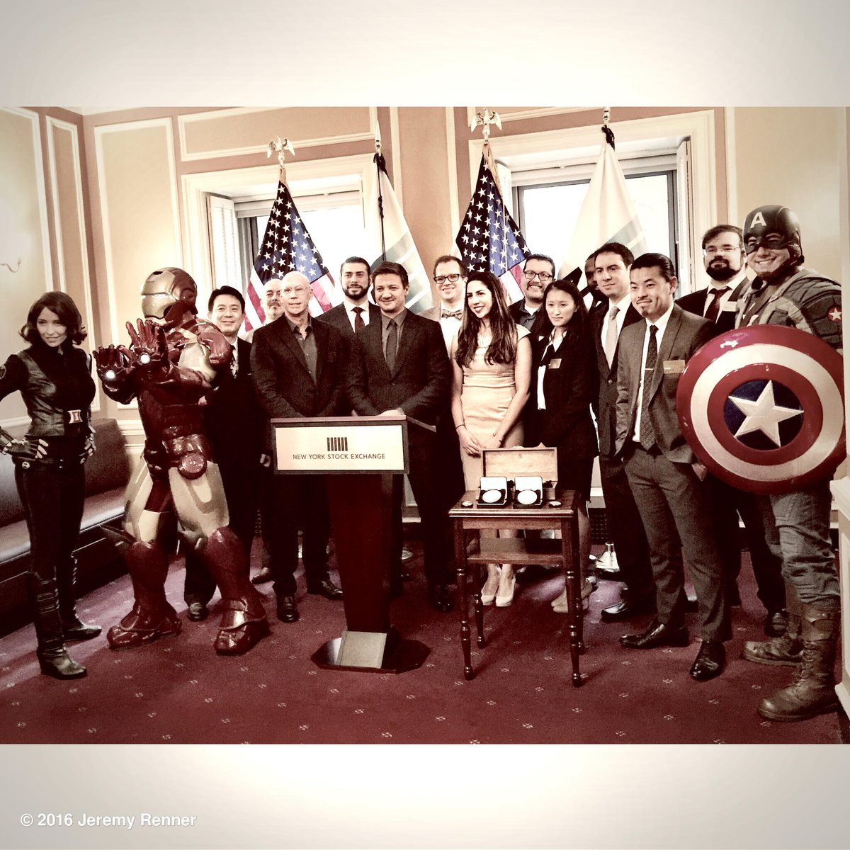 Thx @NYSE for another opening bell ring. #dingding #marvel #disney https://t.co/VpSmqSYBVQ