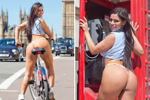 RT @Daily_Star: Brazilian booty breaks Britain: Nearly nude Miss Bum Bum hits London https://t.co/a76j6IQ6O6 https://t.co/Ow5tWb8OSp