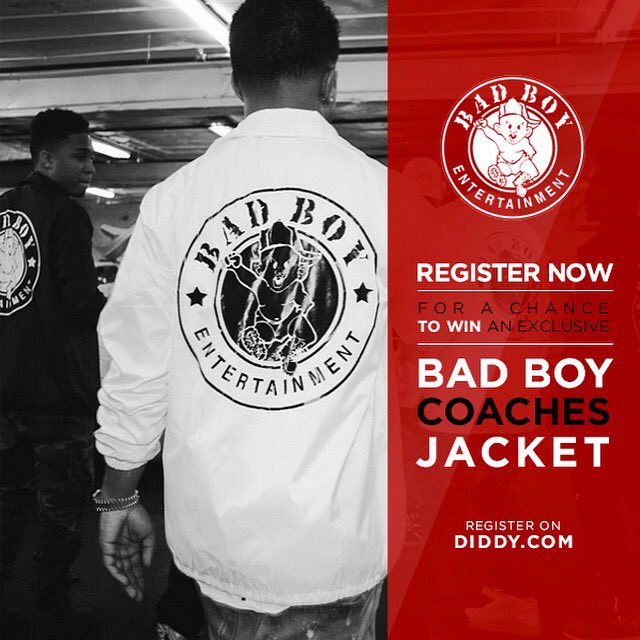 I’m giving out 3 BAD BOY jackets a week until we get to BROOKLYN! Enter for a chance to win! https://t.co/tO5io8DPdI https://t.co/RzLsR4E83Q