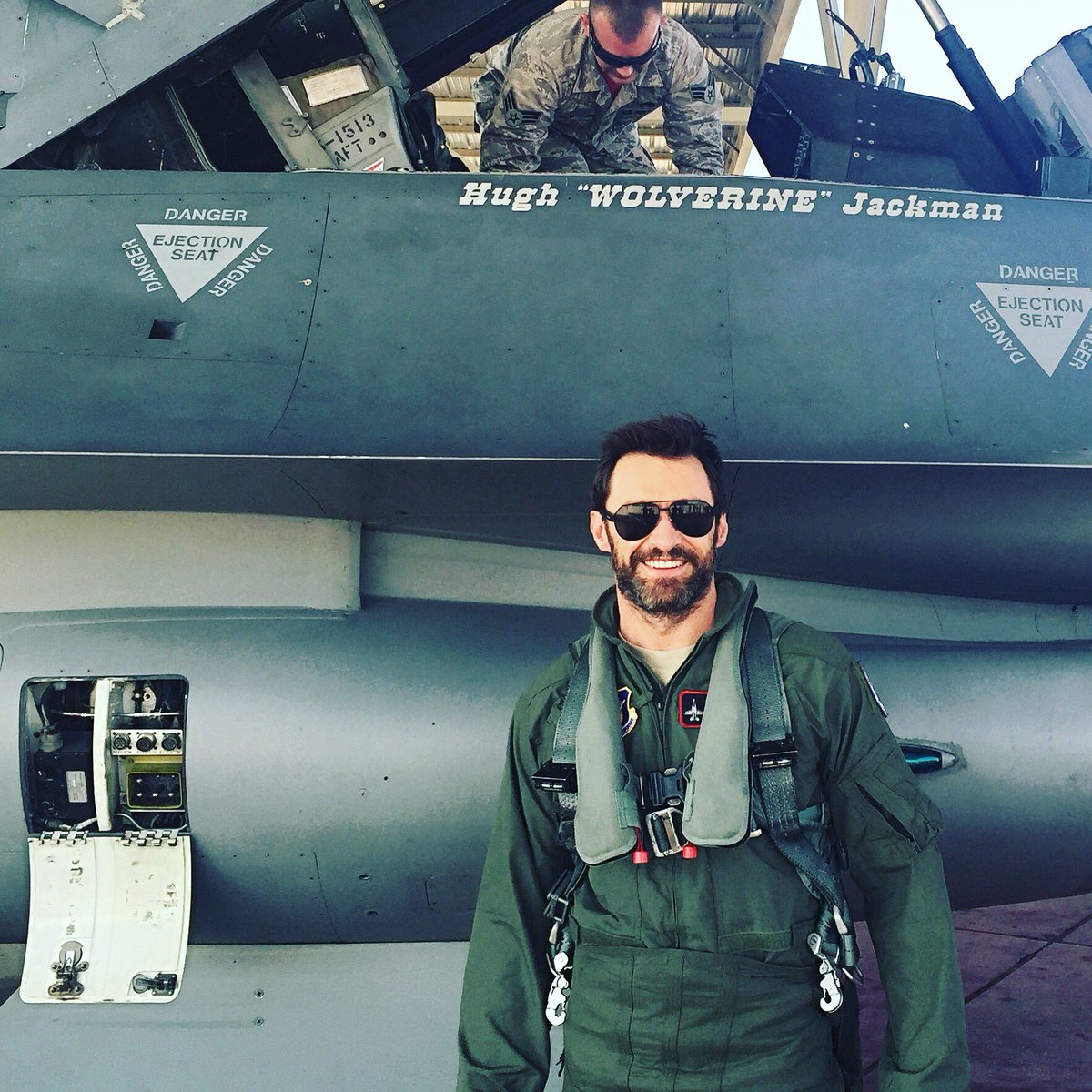 In honor of the 30th Anniversary of the move Top Gun and, of course, the all important #TBT - call sign WOLVERINE https://t.co/IiqDLSumHe