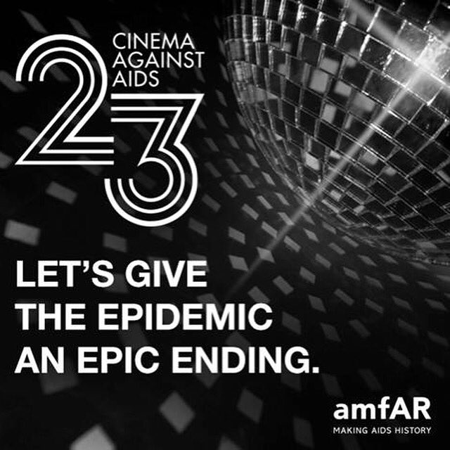 Looking forward to joining @amfAR tonight! Proud to be supporting the fight to end #AIDS #amfARCannes https://t.co/kZR3vRZ3yG