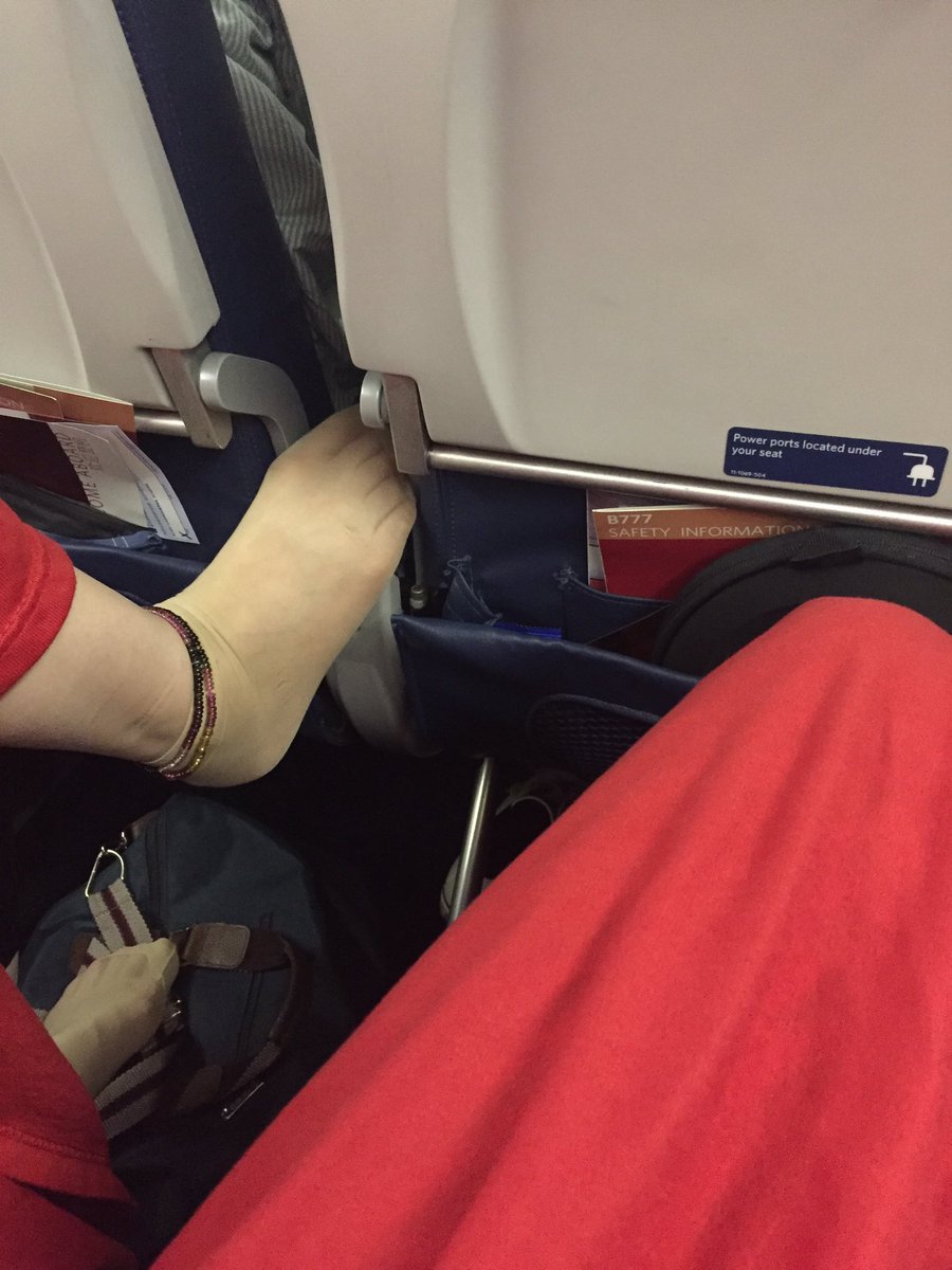 Feet nylon flight attendant Flights: Cabin