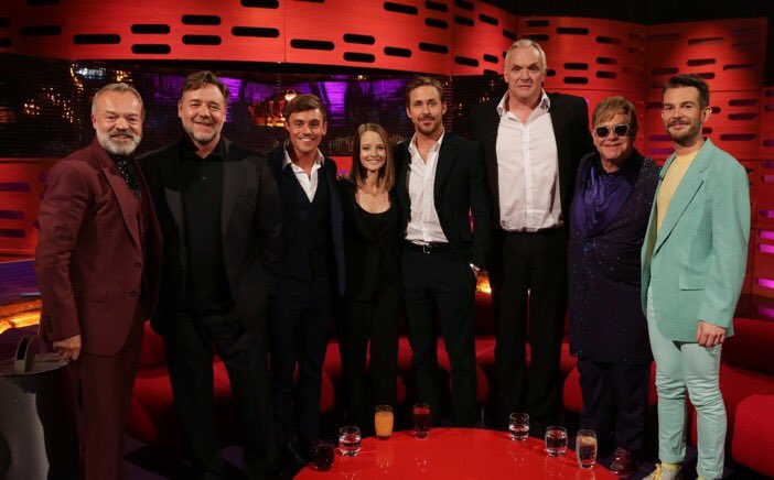 RT @IconFilm: TONIGHT @RyanGosling and @RussellCrowe chat #TheNiceGuys on @TheGNShow - tune into @BBCOne at 10:35pm! https://t.co/ZDrT4ISau6