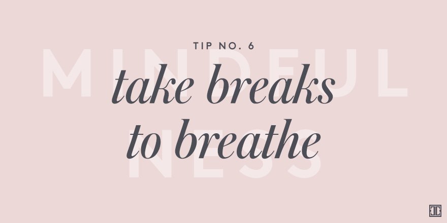 #LifeHack: Get 7 #mindfulness tips from #EntrepreneurInResidence @DrLHazzouri: https://t.co/LRDLjAAxjp #womenwhowork https://t.co/8dAmKSNLzG