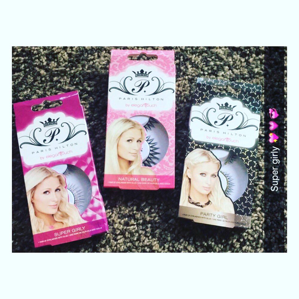 RT @MsBettyLove: Love these @parishilton lashes I've just received ???????????????? Just in time before tomorrow's Wedding! Which should I wear? https:…