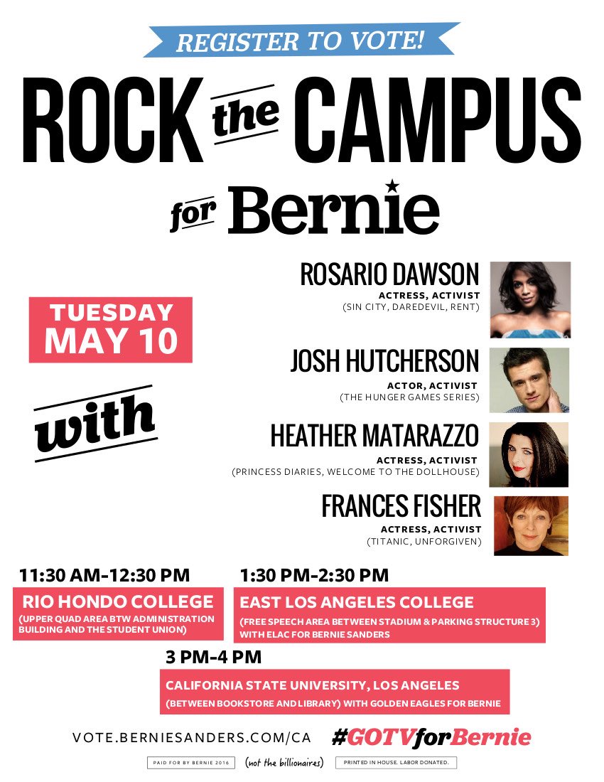 So excited for tomorrow because of this: #RockTheCampusForBernie #GOTVforBernie https://t.co/BItbWZEwQ0