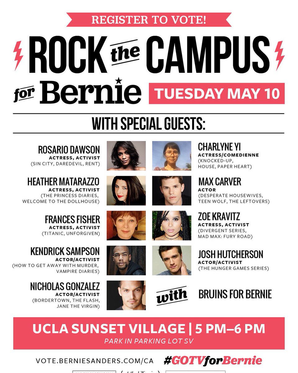 And this: #RockTheCampusForBernie #GOTVforBernie https://t.co/1G3tB4nZ38