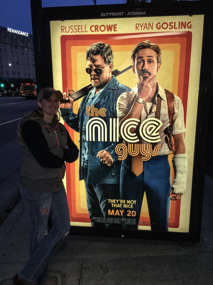 RT @saraht_94: I can't wait to see this movie. So excited. It's gonna be great! @russellcrowe #TheNiceGuys #RussLeRoq https://t.co/gjEyxzrZ…