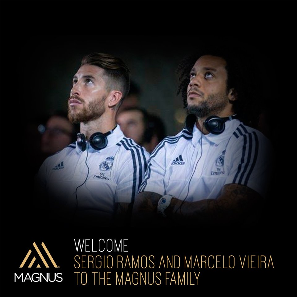 The @magnusmedia family keeps getting bigger! We welcome @sergioramos and @marcelom12.Read: https://t.co/tI6H2OKih6 https://t.co/GPTNfGfVX9