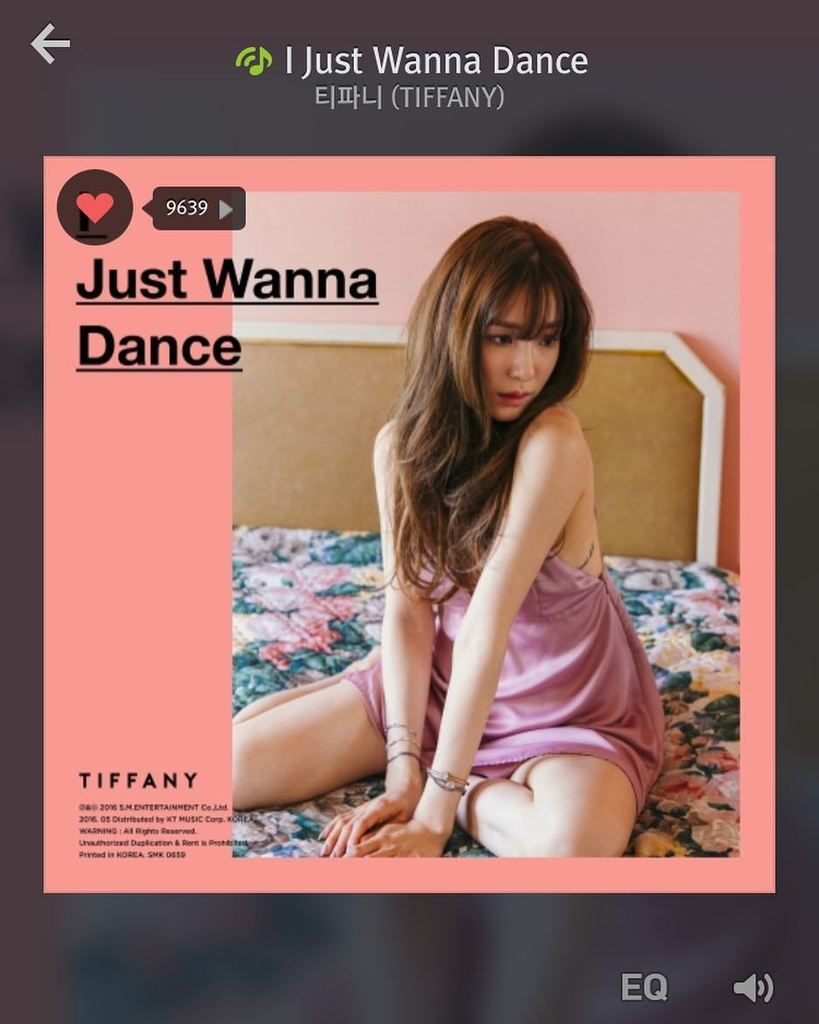 티파니 TIFFANY IJWD IJUSTWANNADANCE 신곡 더쇼 소녀시대 들어보셨나요 너무좋아요 솔로데뷔곡 SNSD 누나의 kstar_liptool