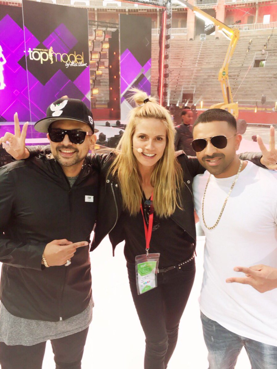 Having the best time with @jaysean and @duttypaul #gntm2016 https://t.co/Svy72H0CYP