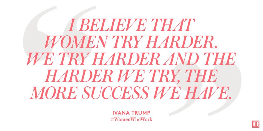 #WomenWhoWork: Ivanka's iconic mother, Ivana Trump, shares her secrets to success: https://t.co/slQ5IpeNEN https://t.co/5elNJwNLC4