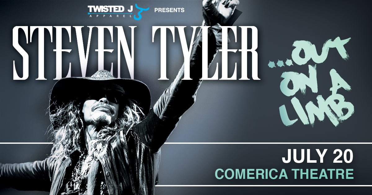 RT @ComericaTheatre: ON SALE NOW — @IamStevenT - Out on a Limb on July 20th! Get your tickets today at https://t.co/zAe04IvEgk https://t.co…