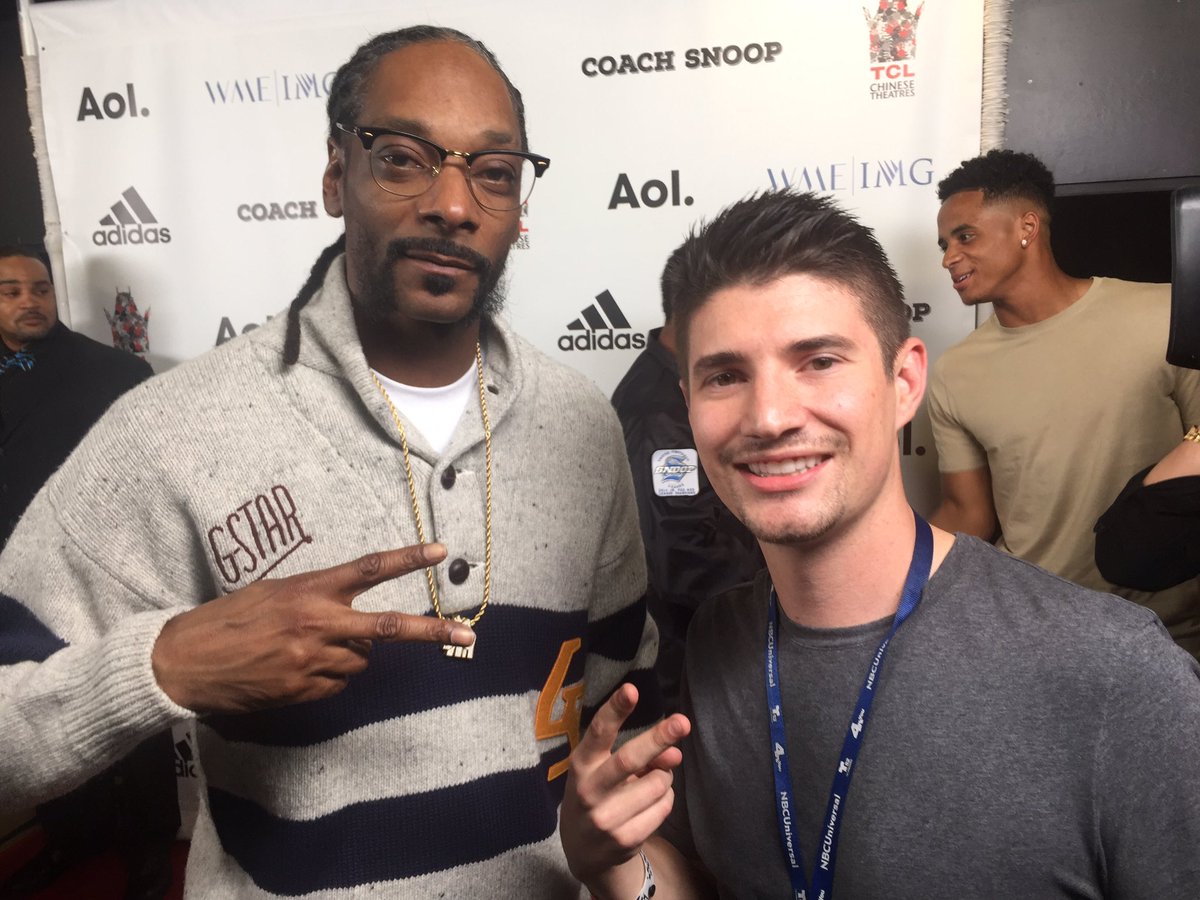 RT @KHOLMESlive: Just chatted with @SnoopDogg about his new docuseries #CoachSnoop. A standup dude who lives for coaching! @NBCLA https://t…