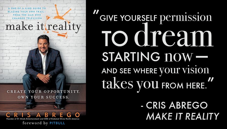 So proud of my friend Cris Abrego – go check out his new book and chase your dreams! https://t.co/s7sot3yYG6 https://t.co/pnSXMe1DDk