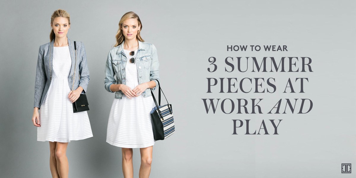 #TheStyleGuide: 3 #summer pieces that easily go from work to play: https://t.co/hj97dzXkN3 #workwear #ITstyleguide https://t.co/bjgHF7JEcX