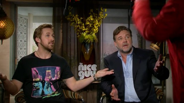 RT @comingsoonnet: Watch as Joel Silver yells at @RyanGosling and @russellcrowe about promoting @theniceguys! https://t.co/k6LXHFfG3Q https…