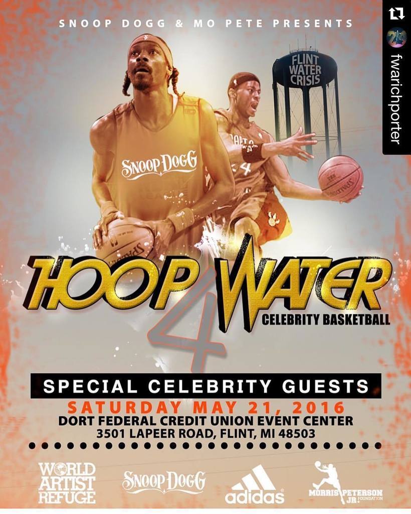 #Repost @fwarichporter with @repostapp.
・・・
#hoopwater FLINT MI this Saturday 2-6pm feat @… https://t.co/fe4kjX5TqL https://t.co/qnQ4PYAYMV