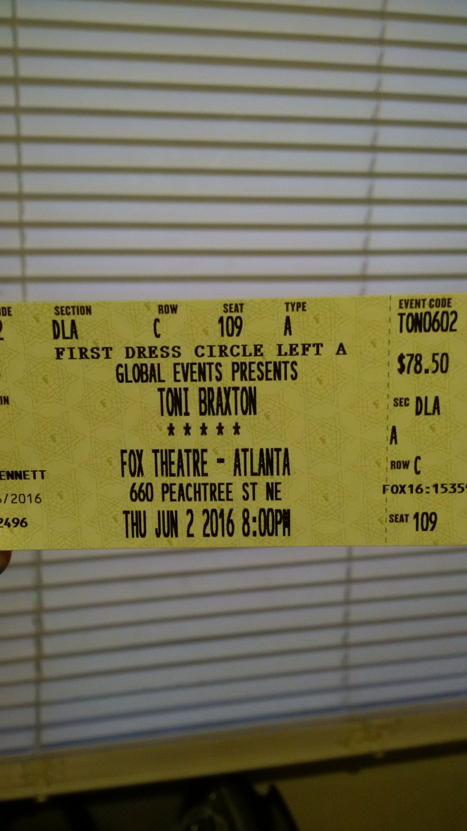RT @TaeshaParker: @tonibraxton less than 48hrs... I got my tickets and cannot wait to see my Favorite #Toni.. https://t.co/w2Z3fSRYxo