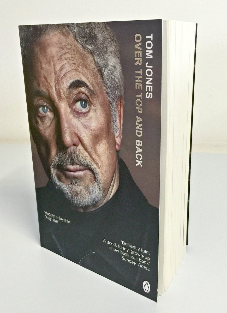 RT @RealSirTomJones: Thrilled, my autobiography 'Over The Top And Back' is now available as a paperback edition. https://t.co/oKuOAB4U3B ht…