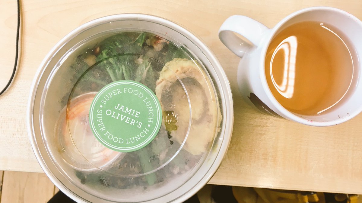 RT @hermionewright: Have a cold, needed green food. As if by magic @jamieoliver delivers! Even works well with Lemsip.  #JamiesDeliveroo ht…