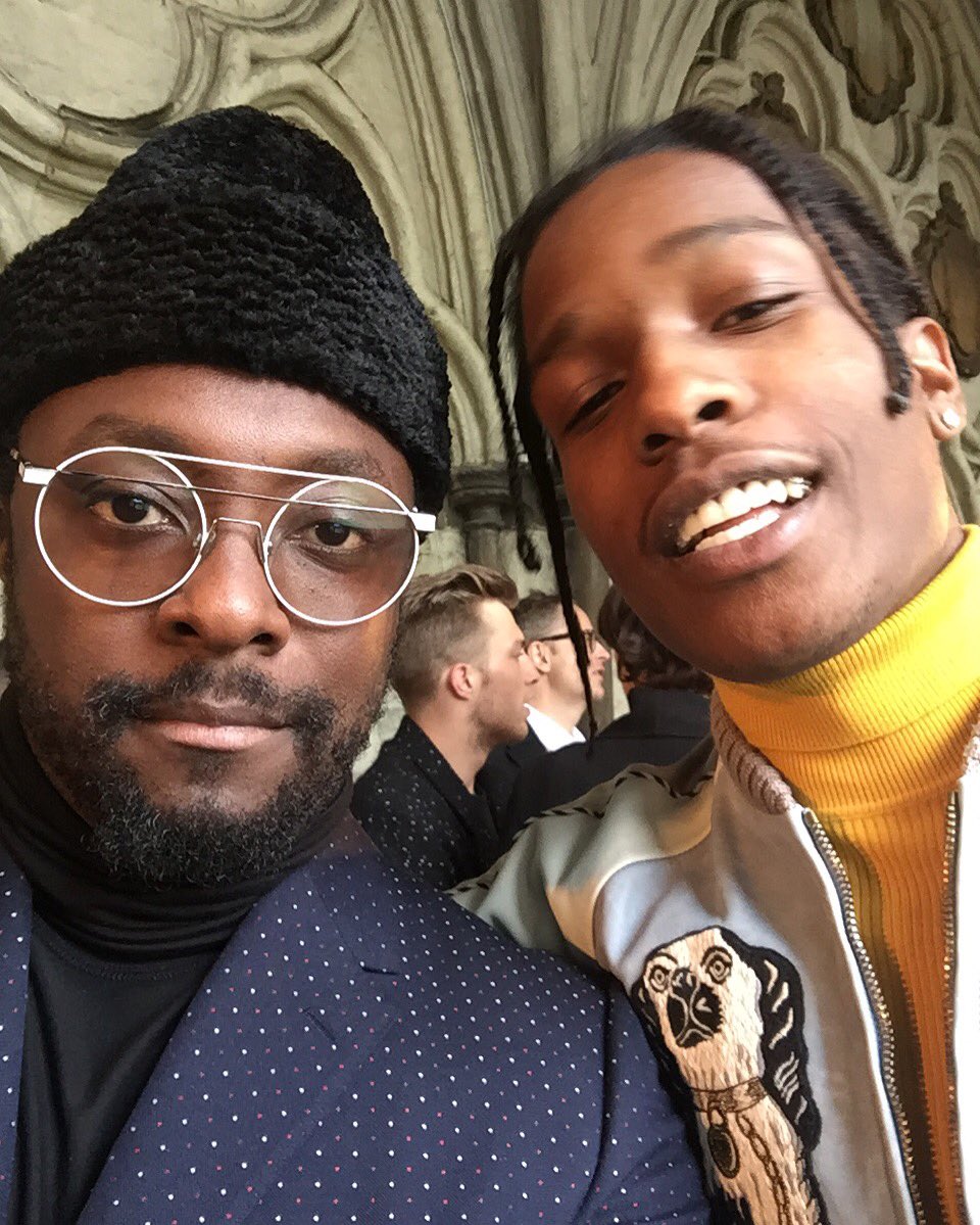 Me and #asaprocky at #GucciCruise17 https://t.co/rDS7Xy2ex6