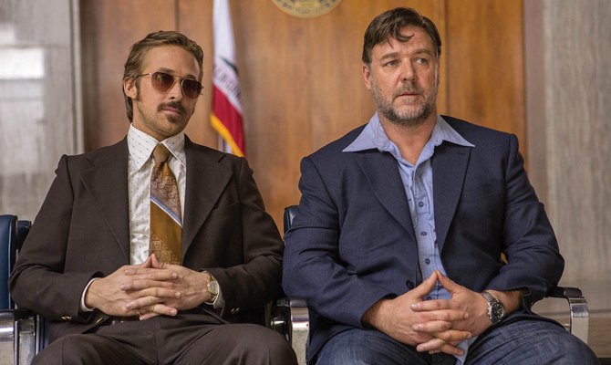RT @picturehouses: ★★★★ from @guardianfilm for #TheNiceGuys! Opens tomorrow with @RyanGosling and @russellcrowe on top form. https://t.co/B…