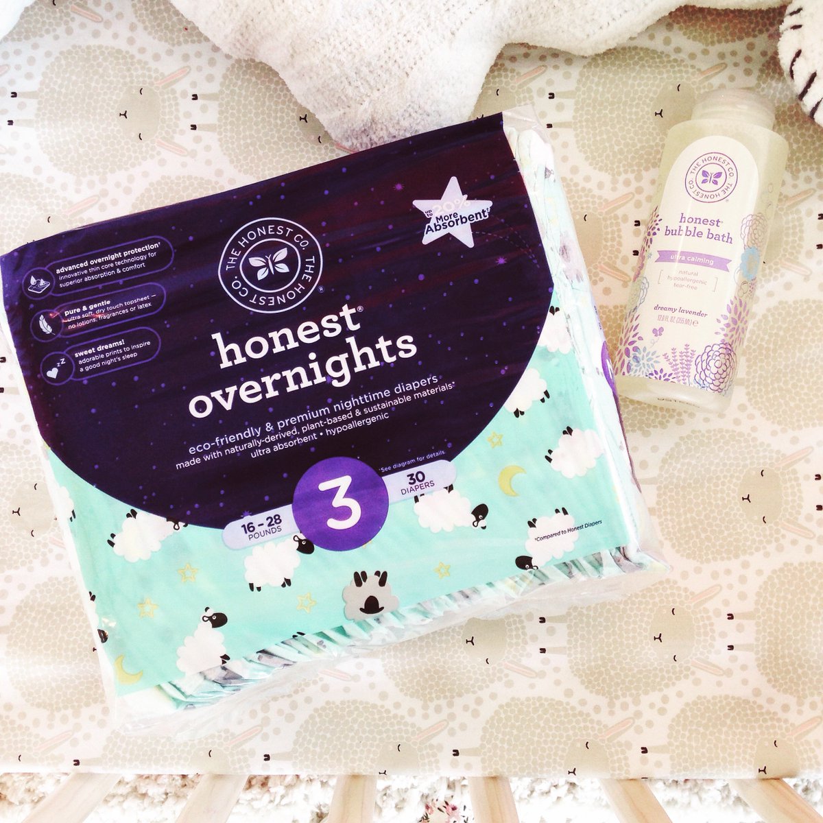 RT @Honest: Recipe for sweet dreams? Meet our Lavender Bubble Bath and Overnight Diapers! Both available @Target #MadeToMatter https://t.co…