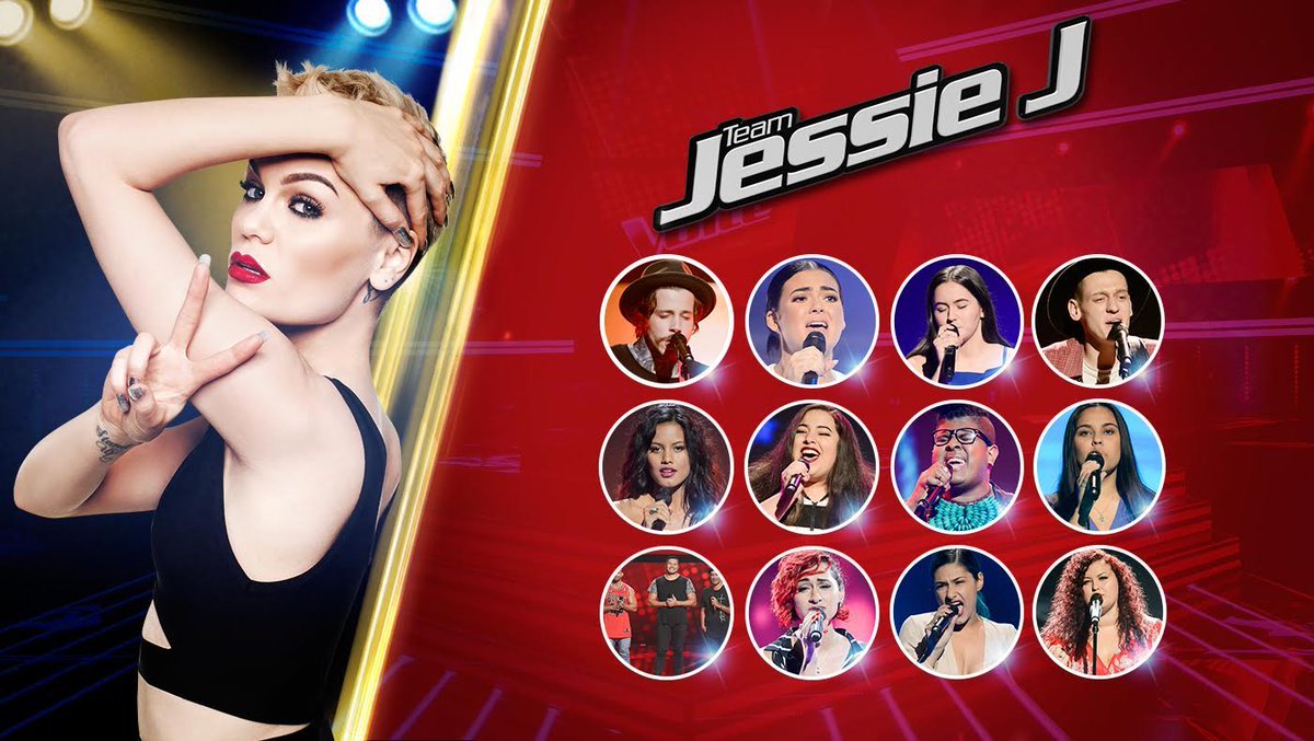 That's it #TeamJessieJ is complete, Blinds are done! Heartbeats, meet my team! → https://t.co/9Ng5clYATS #TheVoiceAu https://t.co/LQl67kVbkI