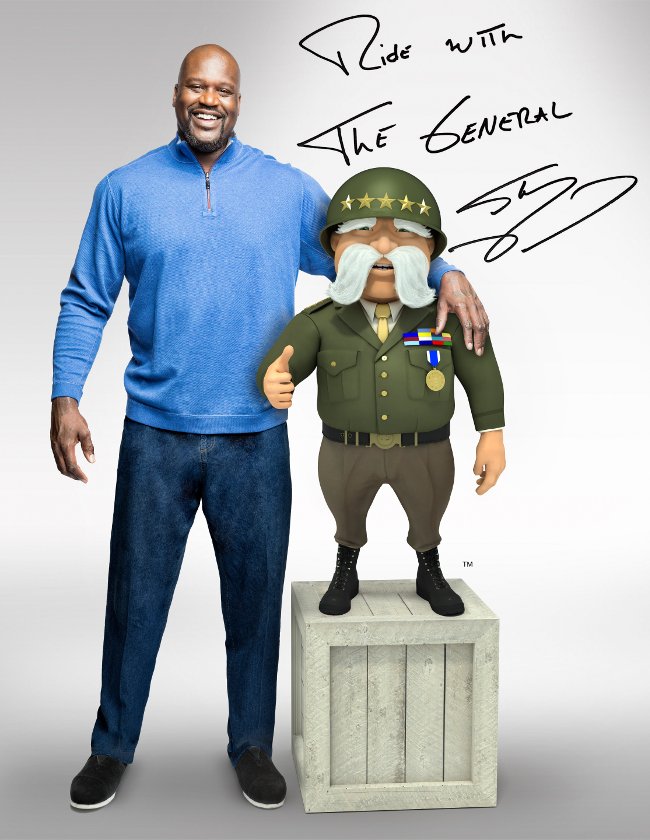 Hey @TheGeneralAuto you’re going to need a bigger ride… I’m hoppin’ in! #RideWIthTheGeneral https://t.co/zRyAwXMIJg https://t.co/7oyrqCFmc6