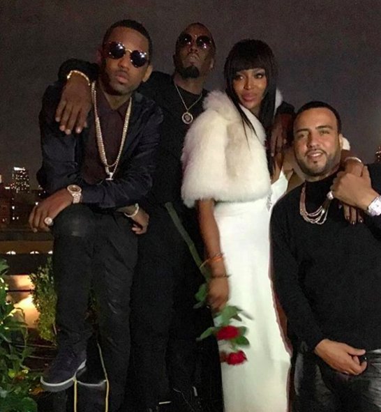 RT @Power1051: PHOTO: @NaomiCampbell celebrating her birthday with @myfabolouslife x @iamdiddy x @frenchmontana  IN NYC #RP https://t.co/hs…