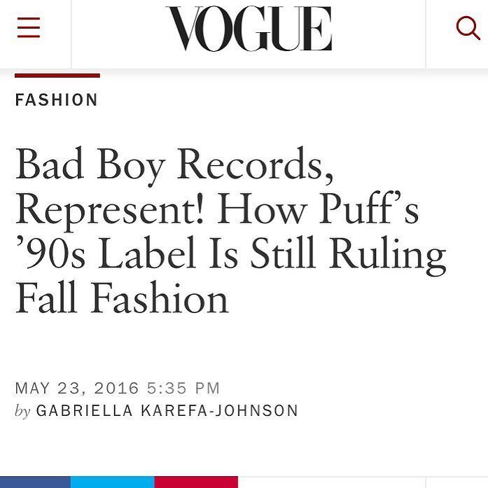 THANK YOU! @voguemagazine 
It wasn’t just the banger-after-banger lineup that confirmed we were all witnessing (and… https://t.co/e0ujZvfFAM