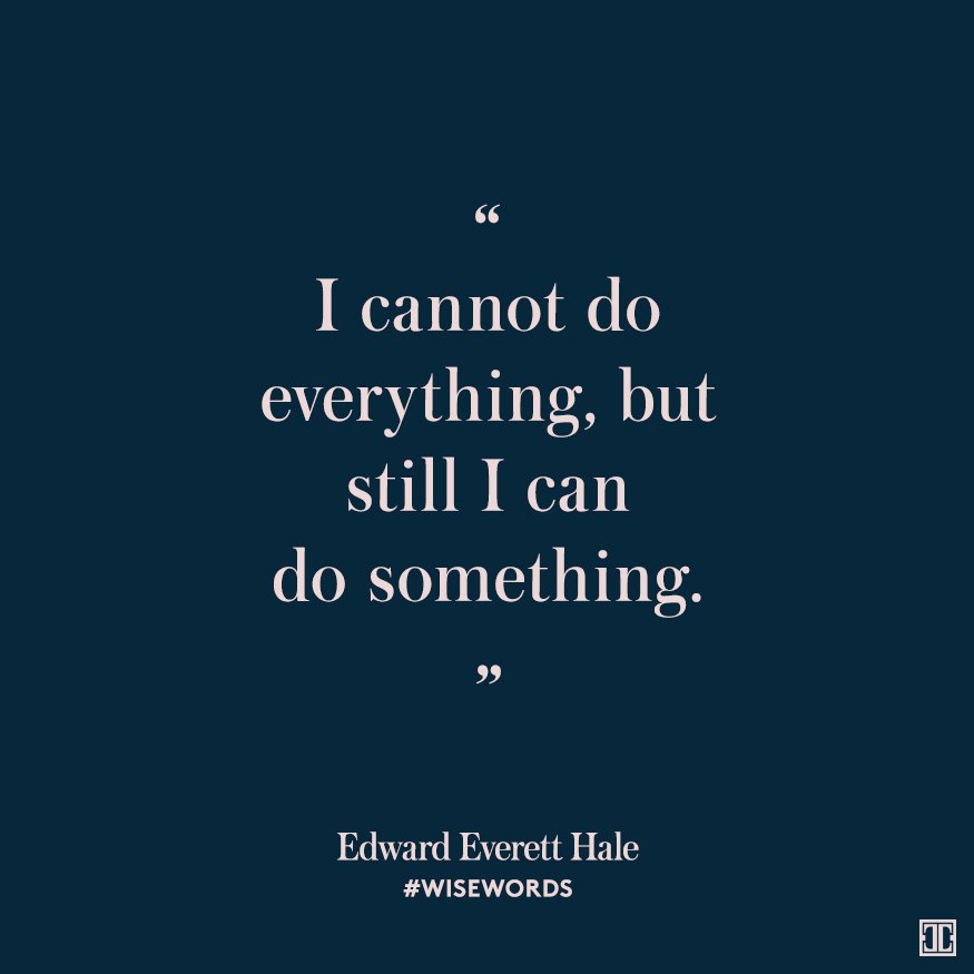 See more #ITwisewords: https://t.co/E7MlgEY1li #wisewords #inspiration #quote #EdwardEverettHale https://t.co/8oVtpuk6oc