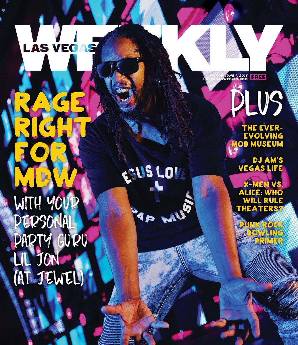 RT @lasvegasweekly: On this week's cover: Get party-ready for Vegas MDW with @LilJon at @jewellasvegas https://t.co/QkfNhjIk3K https://t.co…