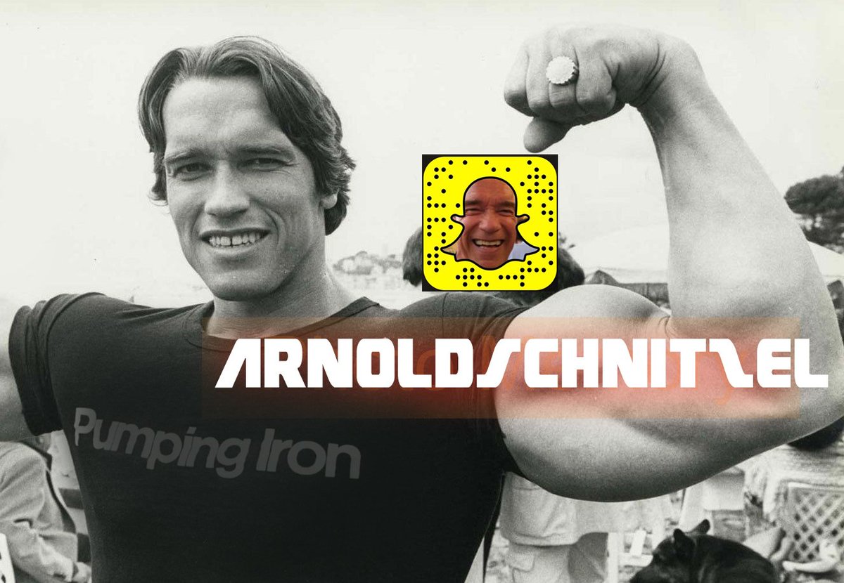 RT @TheArnoldFans: Go, get to South Africa's @ArnoldSports this weekend! Be sure to follow @Schwarzenegger on Snapchat: ArnoldSchnitzel htt…