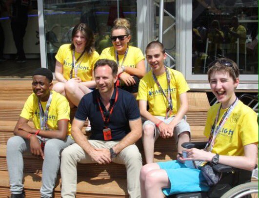 RT @starlight_uk: Five very happy kids meeting @redbullracing's Team Principle #ChristianHorner at #MonacoGP! #F1 #GrandPrix https://t.co/i…