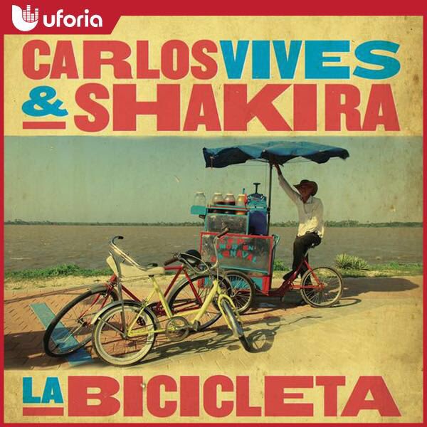 RT @carlosvives: Mañana me monto en #LaBicicleta con @Shakira, que estará sonando en todas las estaciones de @UforiaMusica https://t.co/4WH…